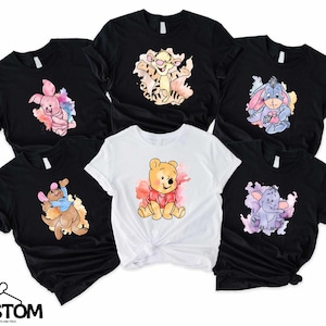 Disney Winnie The Pooh Shirt, Disney Pooh Bear Shirt, Winni The Pooh Matching Shirt, Disney Family Shirt, Winnie The Pooh and Friends Shirt