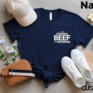 Das Original-Rindfleisch von Chicagoland Shirt, Ritchie & Sydney Sandwich Shop T-Shirt, The Bear TV-Serie Fandom-Geschenk, Tasche Carmy Richie Sweatshirt