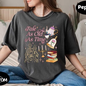 Disney Princess Belle Shirt, Tale As Old As Time Shirt, Disney Beauty And The Beast Tee, Disney Girl Trip Tee, Disney Beauty Princess Shirts