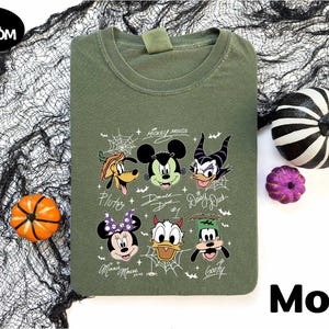 Disney Mickey and Friends Halloween Shirt, Mickey&#39;s Not So Scary Party Tee, Disneyland Spooky Season T-shirt, Halloween Vacation Sweatshirt