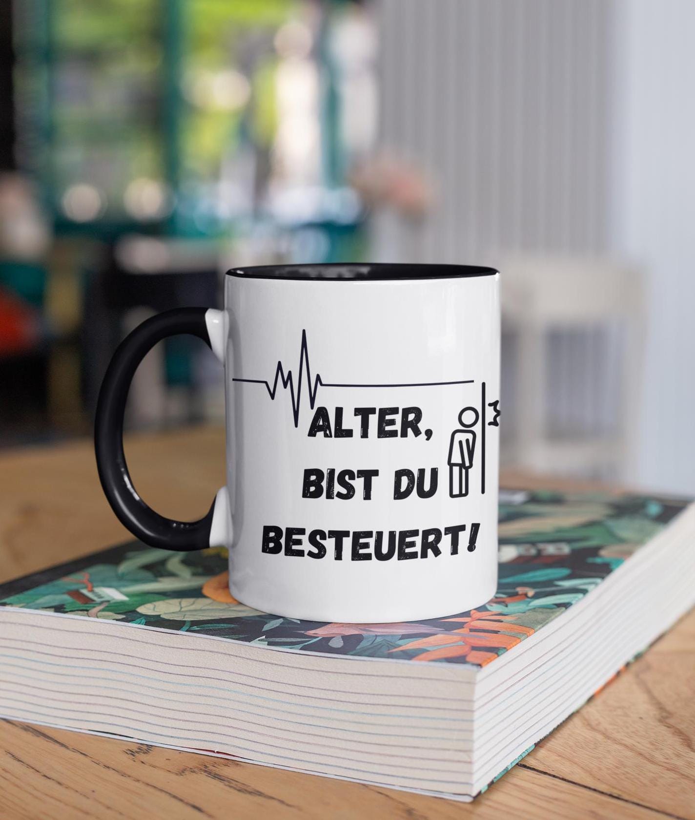 Chef Definition Kaffeebecher – Witziger Spruch, Spülmaschinenfest, 330 Ml, Beidseitig Bedruckt