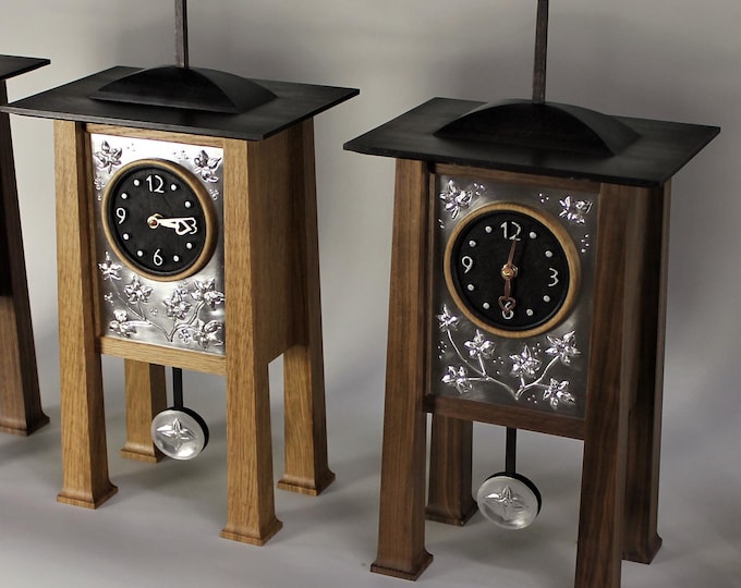Oak Collection / Craftsman Style / Mission / Arts & Crafts Mantel Clock ...