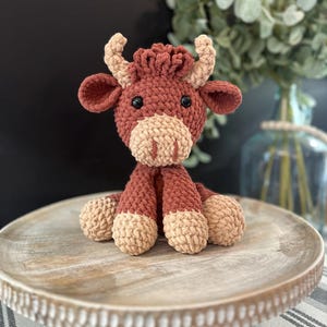 Cow | Crochet Cow | Highland Cow Plushie