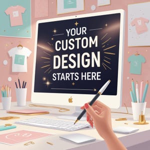 3 Benutzerdefinierte PNG-Design | Personalisierte Sublimations- oder DTF-Transferkunst | Transparenter Hintergrund | Made-to-Order Digitaler Download