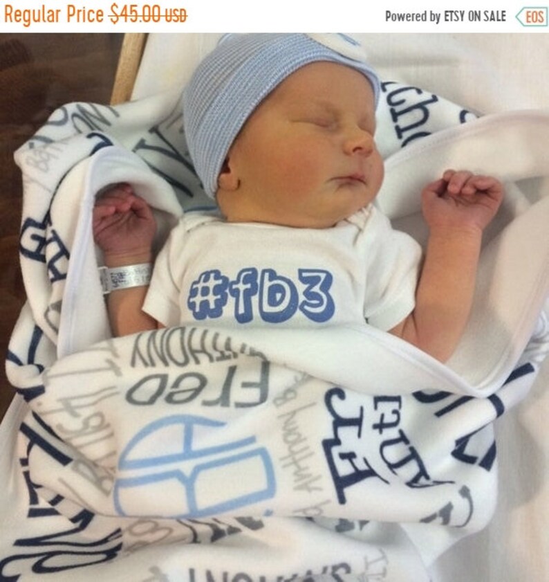 personalized swaddle blanket baby boy