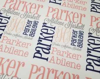 Personalized Baby Blanket: Monogrammed Name Swaddle, Unique Shower Gift