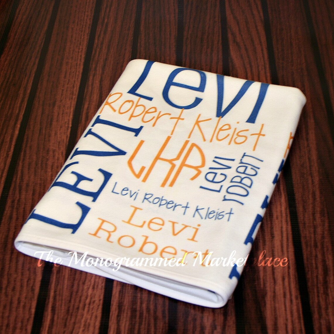 Personalized Baby Blanket Monogrammed Baby Blanket Name Etsy