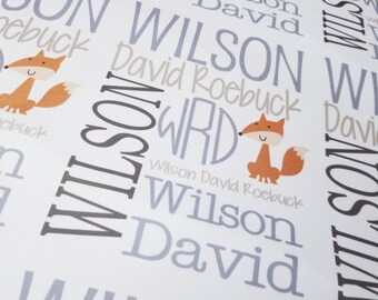 Personalized Baby Blanket: Custom Name Swaddle, Handmade Shower Gift