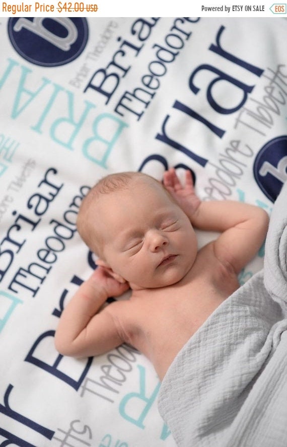 baby name blankets etsy