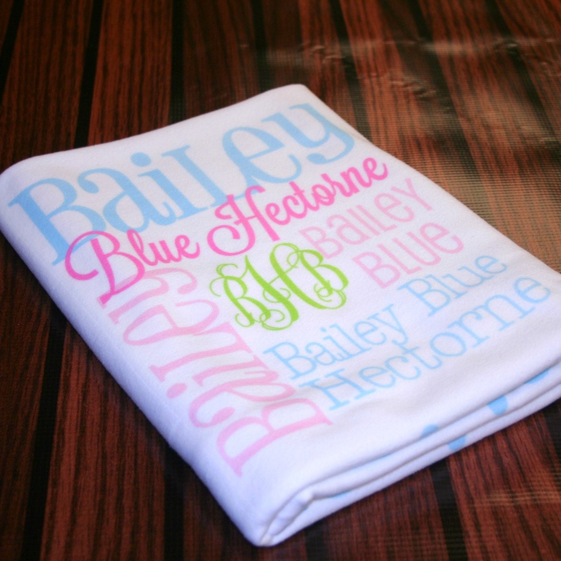 Personalized Baby Blanket Monogrammed Baby Blanket Name Etsy