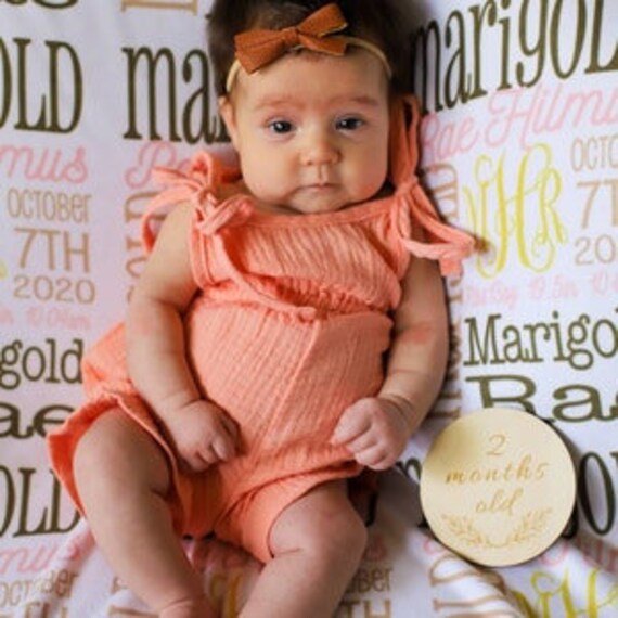 Etsy blankets with names sale