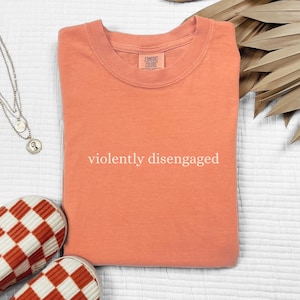 Disengaged Shirt, Burnout Tee, Funny Corporate Life Tee, Gender Neutral Coworker Gift, Remote Work Shirt, Work Life Balance