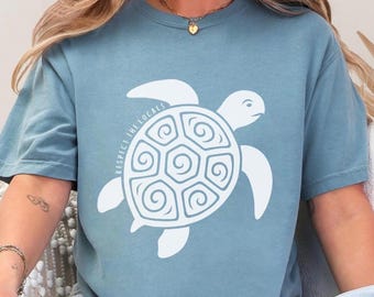Respect the Locals Sea Turtle Shirt – Coastal Ocean Lover Tee