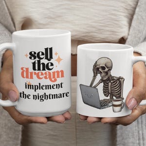 Humormok implementatie: Sell the Dream, cadeau projectmanager