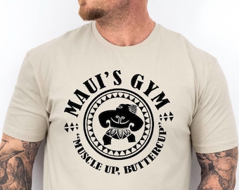 Comfort Colors Maui's Gym T-Shirt, Disneyland Vacation Shirt