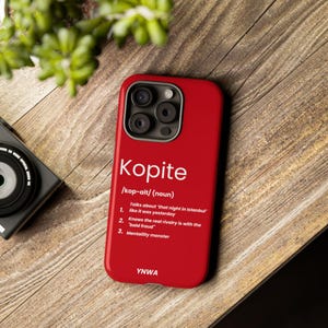 Etui na telefon z definicją fanów Liverpoolu | Prezent dla kibica piłki nożnej | Minimalistyczne etui dla kibica piłki nożnej