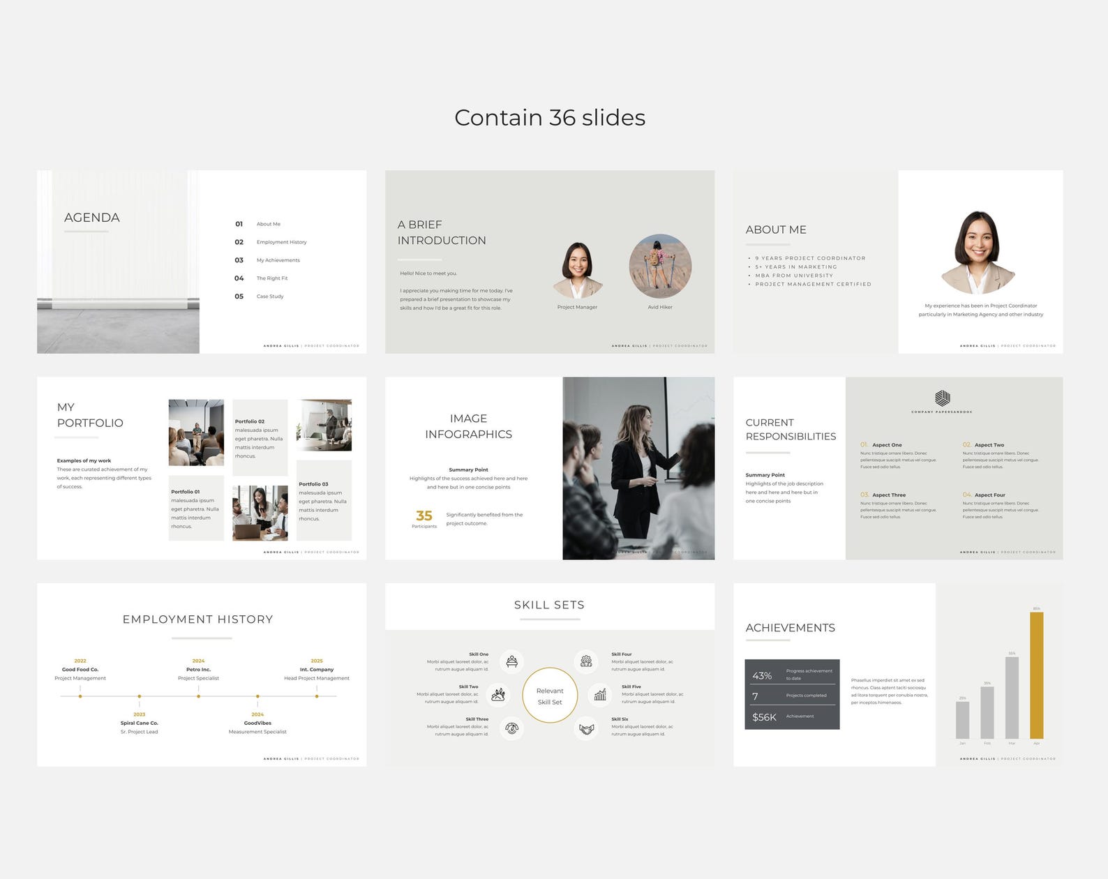Job Interview Presentation PPT, Interview Presentations, Slide Deck ...