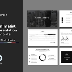 Minimalist Business Proposal | Corporate Pitch Deck Presentation Template | Project PowerPoint | Modern PPT Layouts | Editable Slides