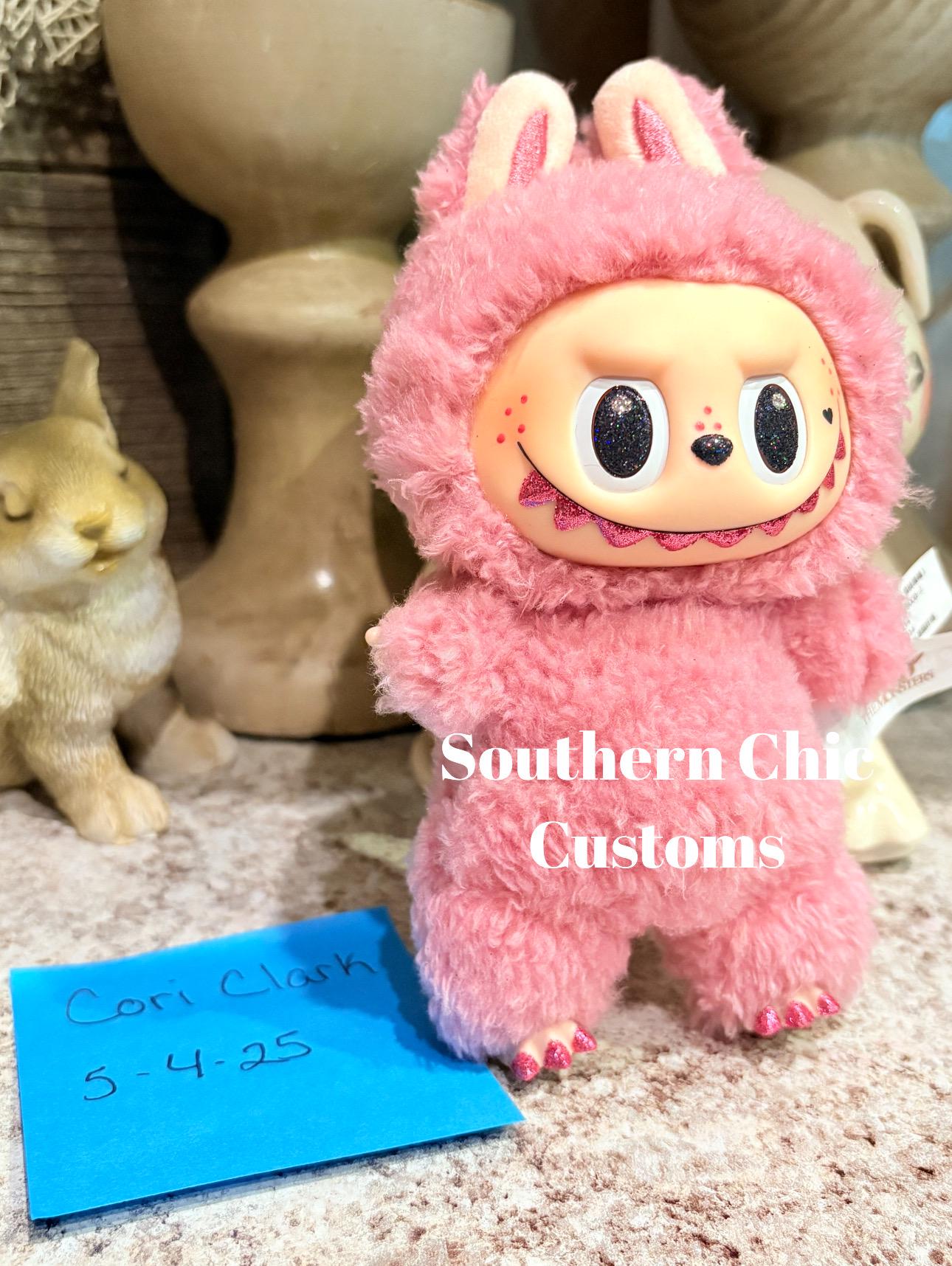 ま　labubu ququ+ lychee Pop Mart Labubu The Monsters Exciting Macaron Lychee Berry