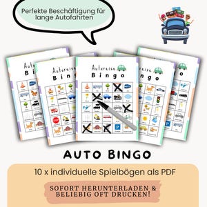車に乗るアクティビティ、ビンゴ、車に乗るゲーム、旅行ゲーム、旅行ビンゴ、車に乗る子供、車に乗るアクティビティ、