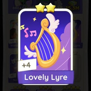 Pegatinas de Lira de Mogo, 2 tarjetas estrella (Set 8 Dreamland) (Entrega rápida)