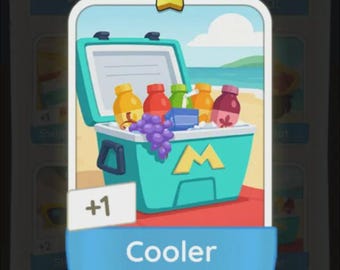 Mogo Cooler Sticker/s 1 Star Card/s (Set 3 Beach Basic)(Fast Delivery)