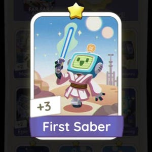 Adesivo/s Mogo First Saber 1 Carta/s Estrela (Conjunto 1 A Far Far Away) (Entrega rápida)