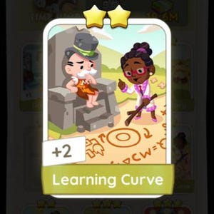 Adesivo/i Mogo Learning Curve 2 carte stella/e (set 7 Time Jump) (consegna veloce)