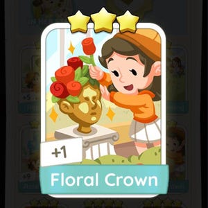 Carte(s) Mogo Floral Crown 3 étoiles (10 étapes par étapes) (livraison rapide)