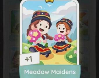 Mogo Meadow Maidens Sticker/s 1 Star Card/s (Set 1 Swiss Summer)(Fast Delivery)