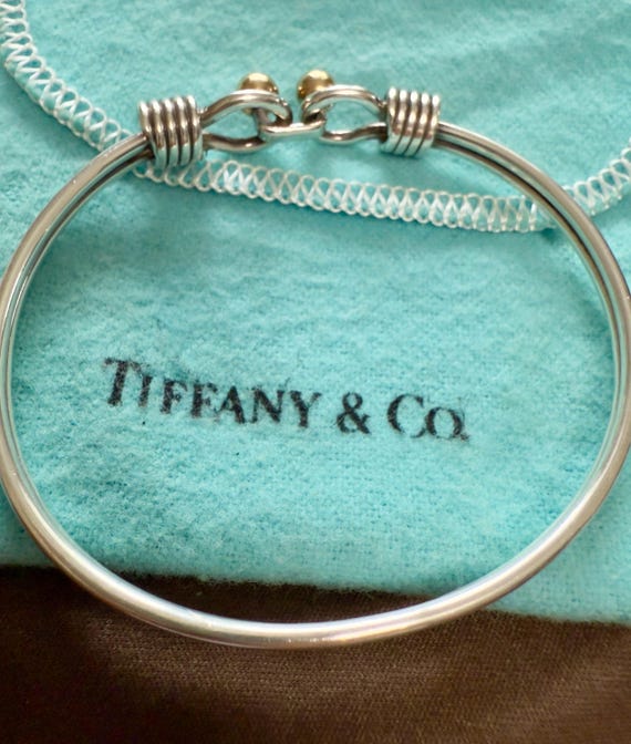 Tiffany & Co. Sterling Silver with 18k Gold Doubl… - image 6