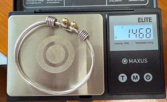 Tiffany & Co. Sterling Silver with 18k Gold Doubl… - image 5