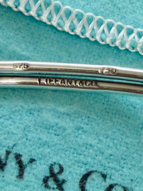 Tiffany & Co. Sterling Silver with 18k Gold Doubl… - image 3