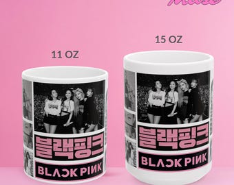Blackpink K-Pop Mug – "In Your Area" World Tour Fan Gift