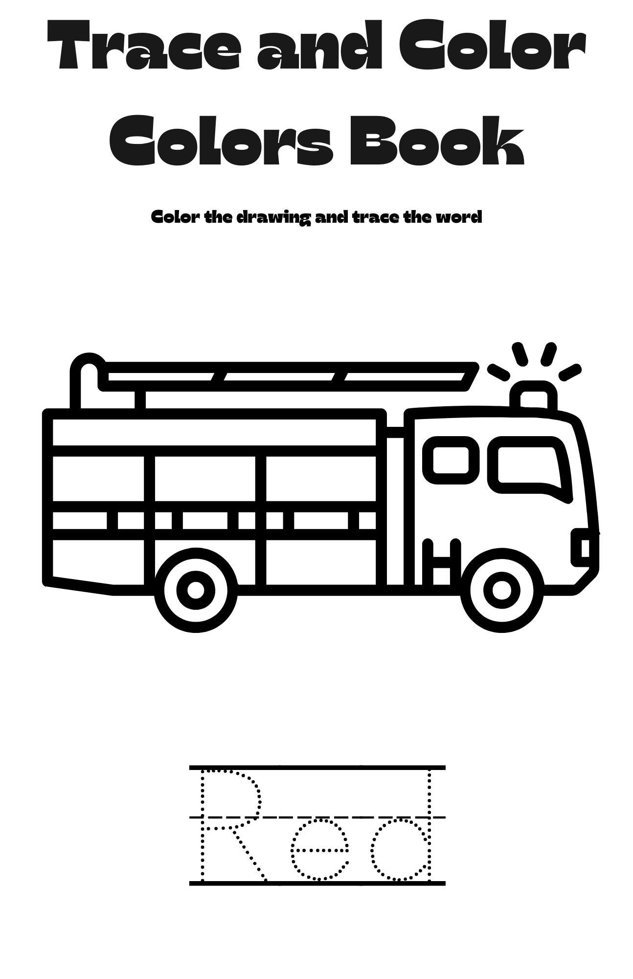 Coloring Pages for Preschoolers | Coloring Pages | Tracing Coloring ...