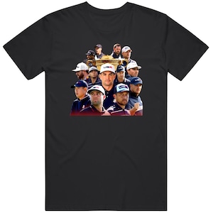 Usa Golf Tournament Team Bryson Dechambeau Scottie Scheffler Fun Golf Fan Gift T Shirt