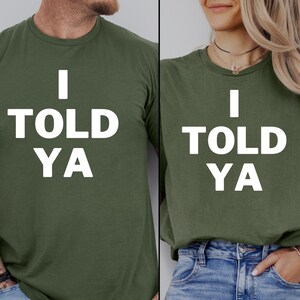I Told Ya T-Shirt, Zendaya, I Told Ya Unisex Shirt, I told Ya shirt, I told Ya tank top