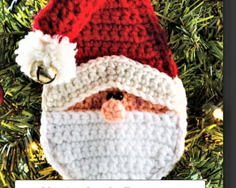 Santa has a secret Gift Card Holder CROCHET PATTERN Instant Digital Download Free Shipping