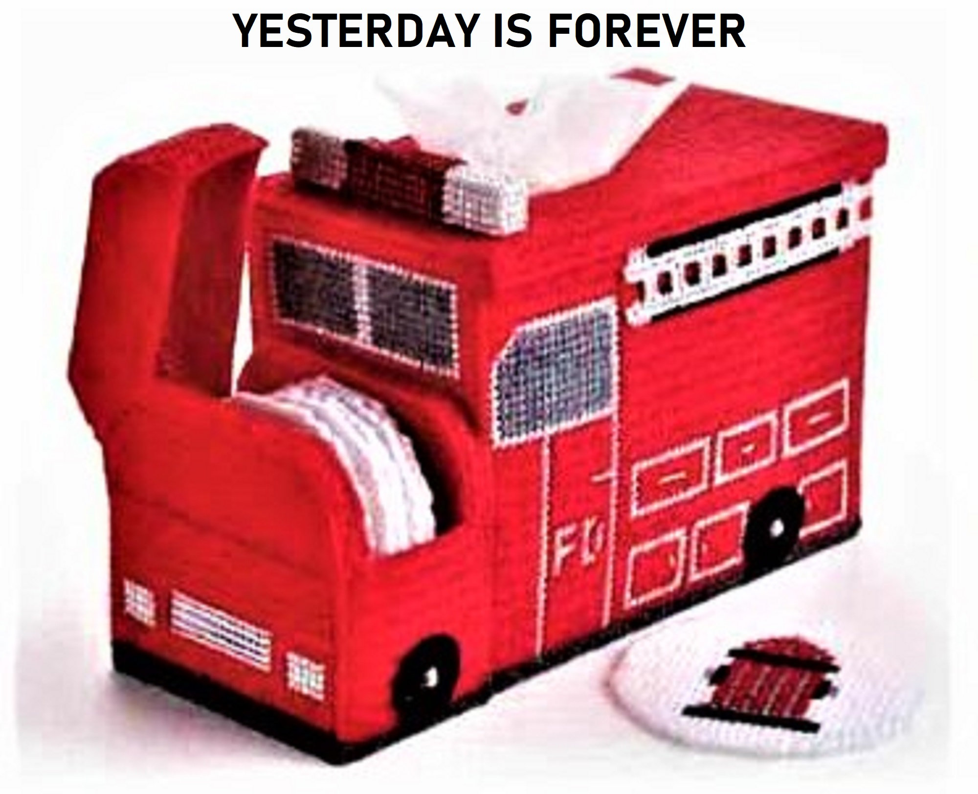 Creative Converting Fire Truck Plastic Tablecloths – 3 Pack, 54” X 102”, Birthday Party Decor