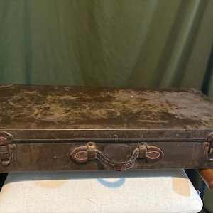 Vintage Worcester Hardside Suitcase