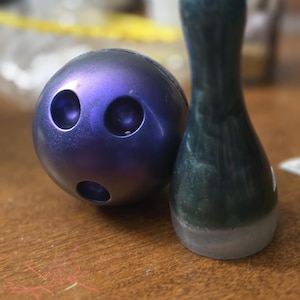 Bowling Ball and Pin