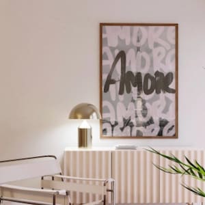 Paris Aesthetic Digital Download Poster - Eiffel Tower in Black & White with Pink Accents - Trendy Room Wall Art