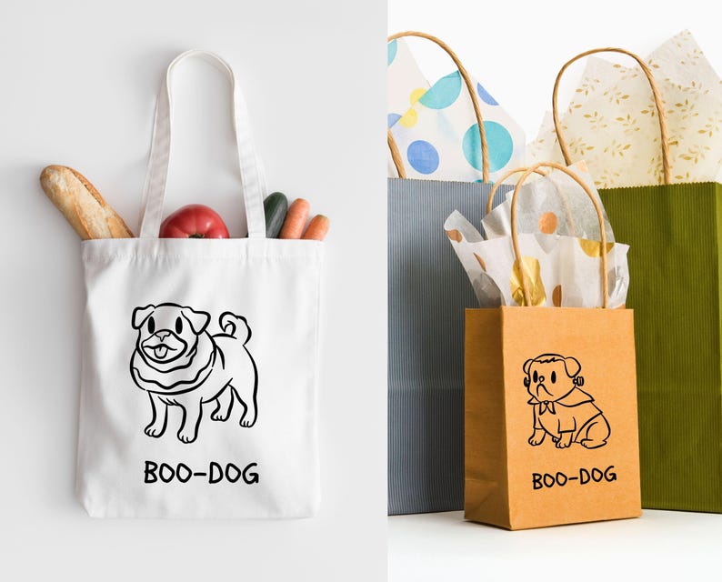A bundle of 30 hand-drawn whimsical Halloween pup illustrations featuring dogs in spooky cute costumes, including ghost puppies, witch dogs on broomsticks, skeleton pups, pumpkin costume dogs, and trick-or-treating puppies. Perfect for digital crafts, stickers, invitations, sublimation, and Halloween decorations. Includes SVG, PNG, and EPS formats for Cricut, Silhouette, and other design software. Whimsical, playful, and perfect for pet lovers and Halloween projects.