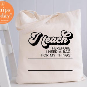 I teach  tote bag, Teacher tote bag, teacher appreciation,boho rainbow design, teachers gift, teacher appreciation gift, gift for teacher