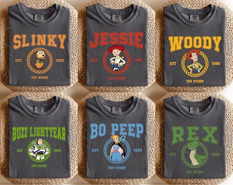 Retro Toy Story Shirt: Vintage Pixar Character Tee