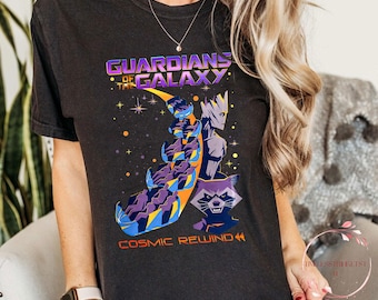 Retro Guardians of the Galaxy Shirt: Cosmic Rewind Epcot Tee