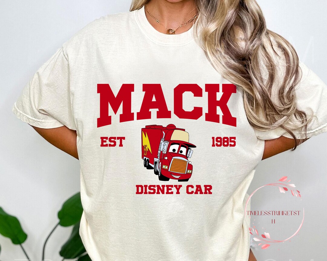 Retro Mack Shirt Disney Cars | Mack Truck Est. 1985 Tee | Vintage Pixar ...