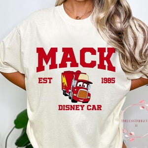 Retro Mack Shirt Disney Cars | Mack Truck Est. 1985 Tee | Vintage Pixar Family Matching Shirt | Disney Trip Comfort Colors Tee