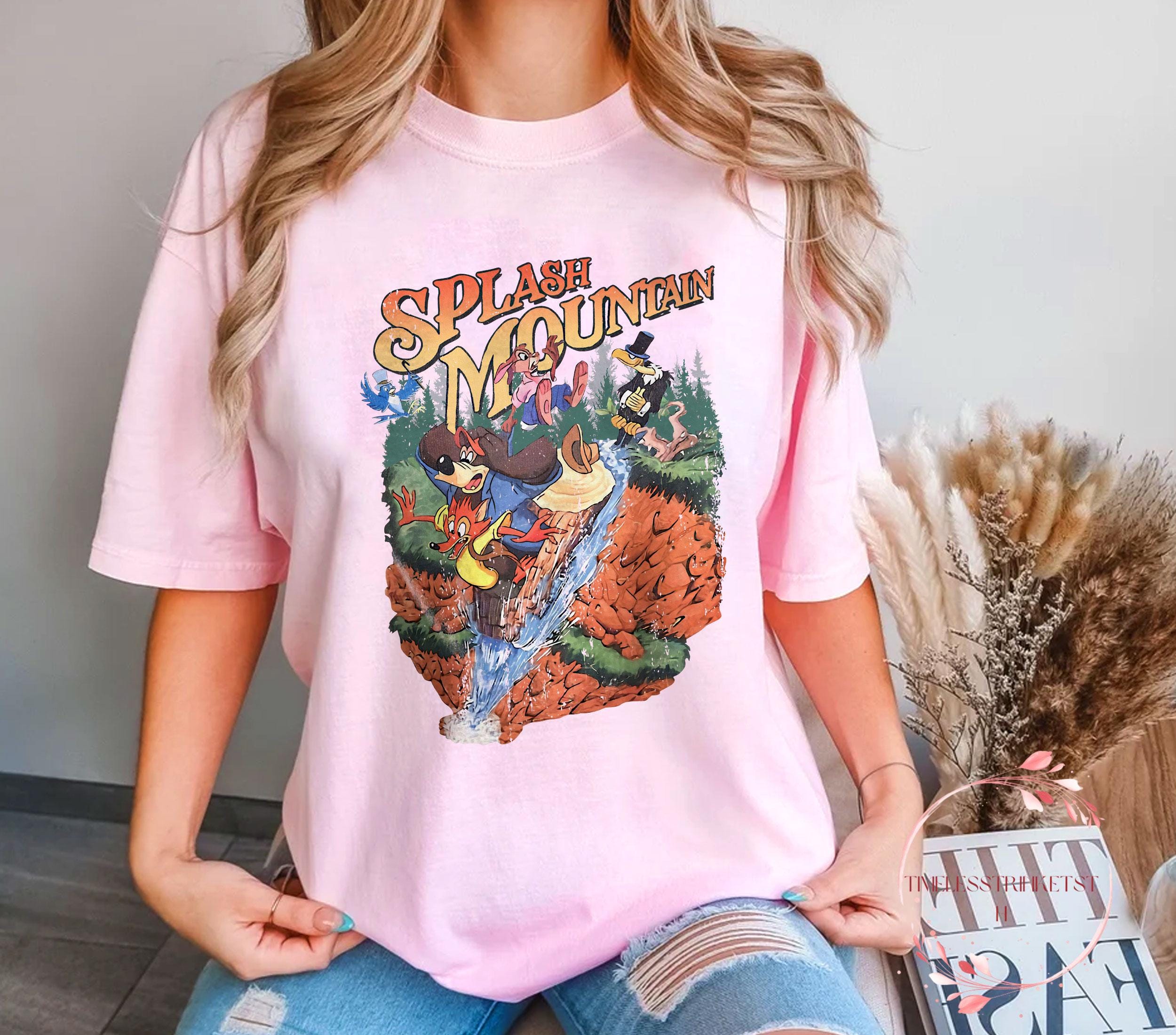 スプラッシュマウンテン ヴィンテージシャツ ディズニーライドTシャツ