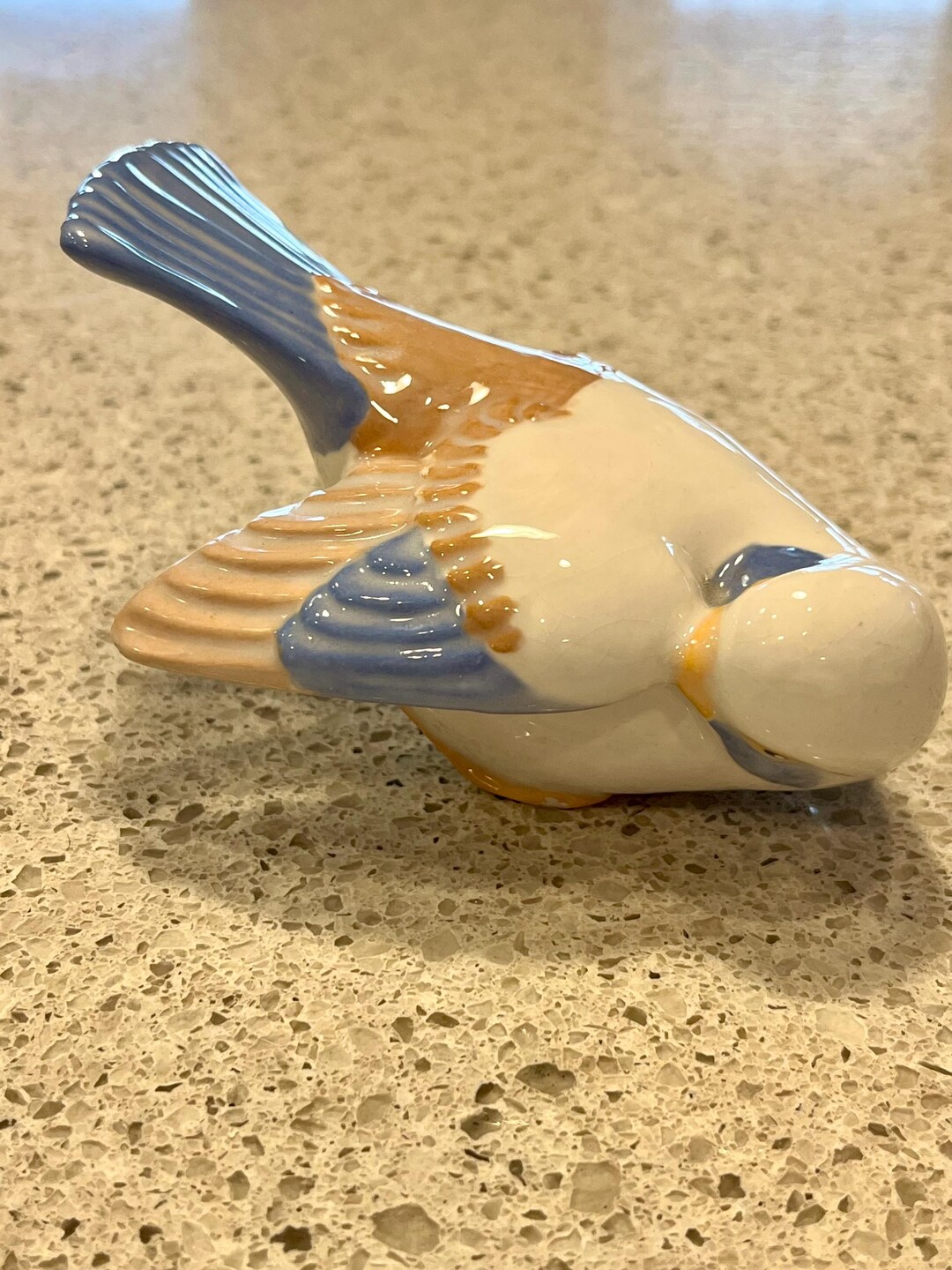 Sweet resting bird figurine - Etsy 日本